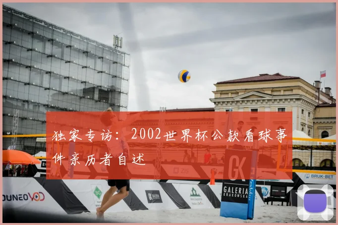 独家专访：2002世界杯公款看球事件亲历者自述